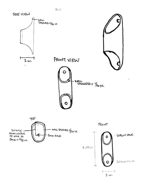 Design concept sketches