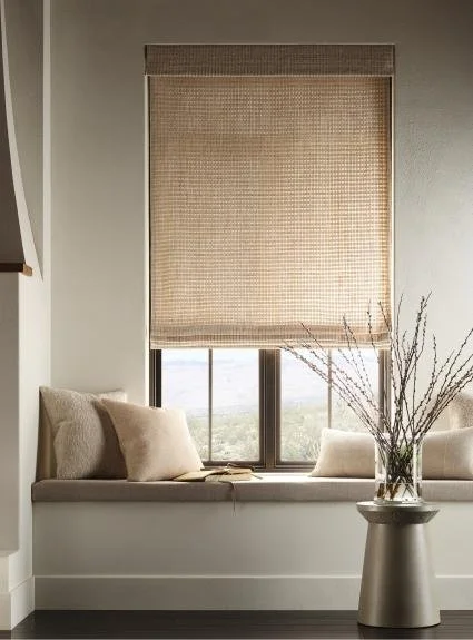 handwoven window covering design