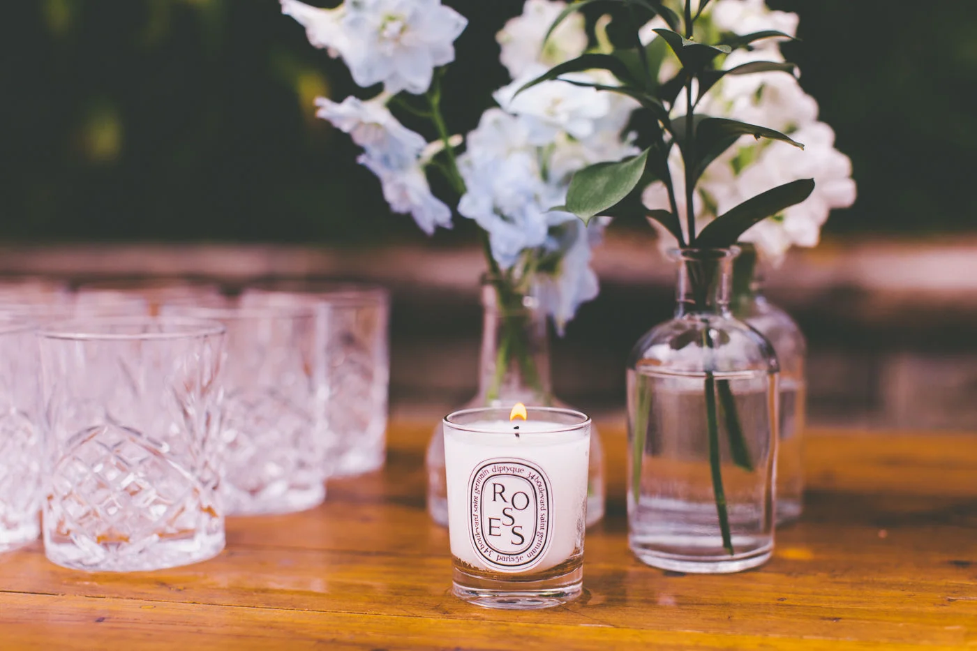 Refreshment Station at wedding