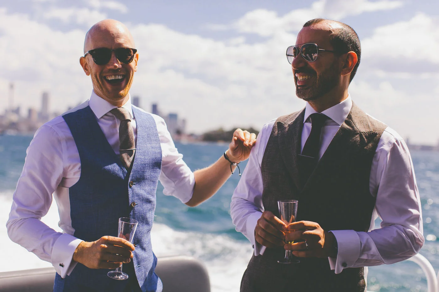 Sydney Harbour Water Taxi Wedding