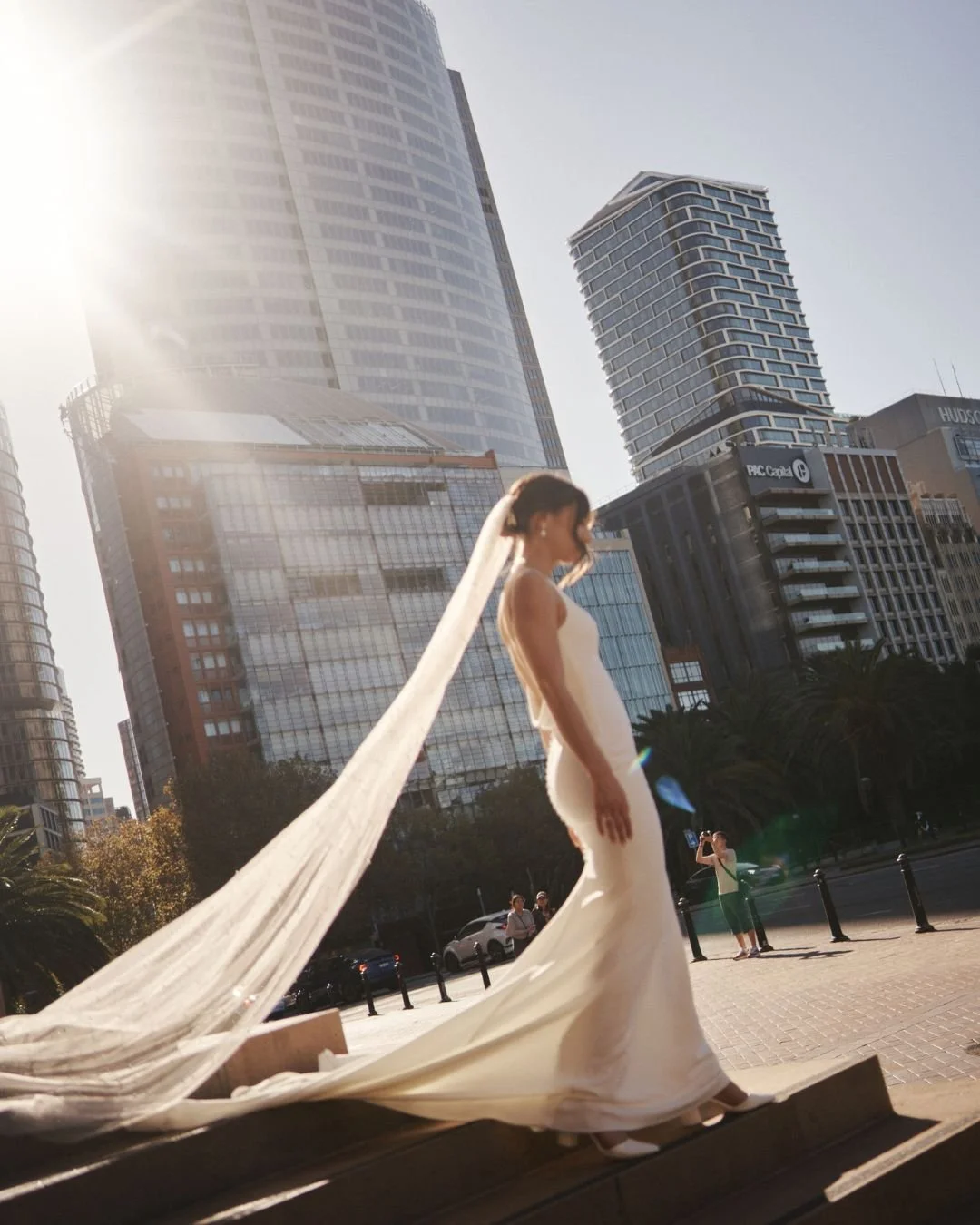 We were so honoured to be part of Rory &amp; Clare&rsquo;s special day.
Their first look in the heart of Sydney&rsquo;s CBD was nothing short of magical &mdash; a beautiful moment that was both timeless and elegant. The photos captured by @petekarlst