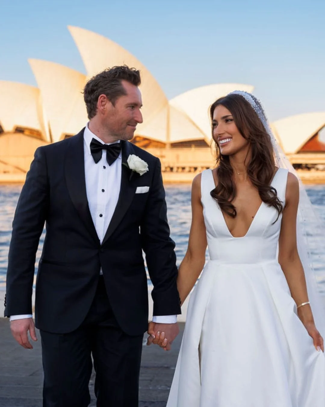 How beautiful to see Brijahn and Luke exchange vows against Sydney&rsquo;s iconic harbour backdrop, framed by views of the Harbour Bridge and Opera House 💫

We worked closely with @whitehouseflowers to create floral styling that felt elegant and int