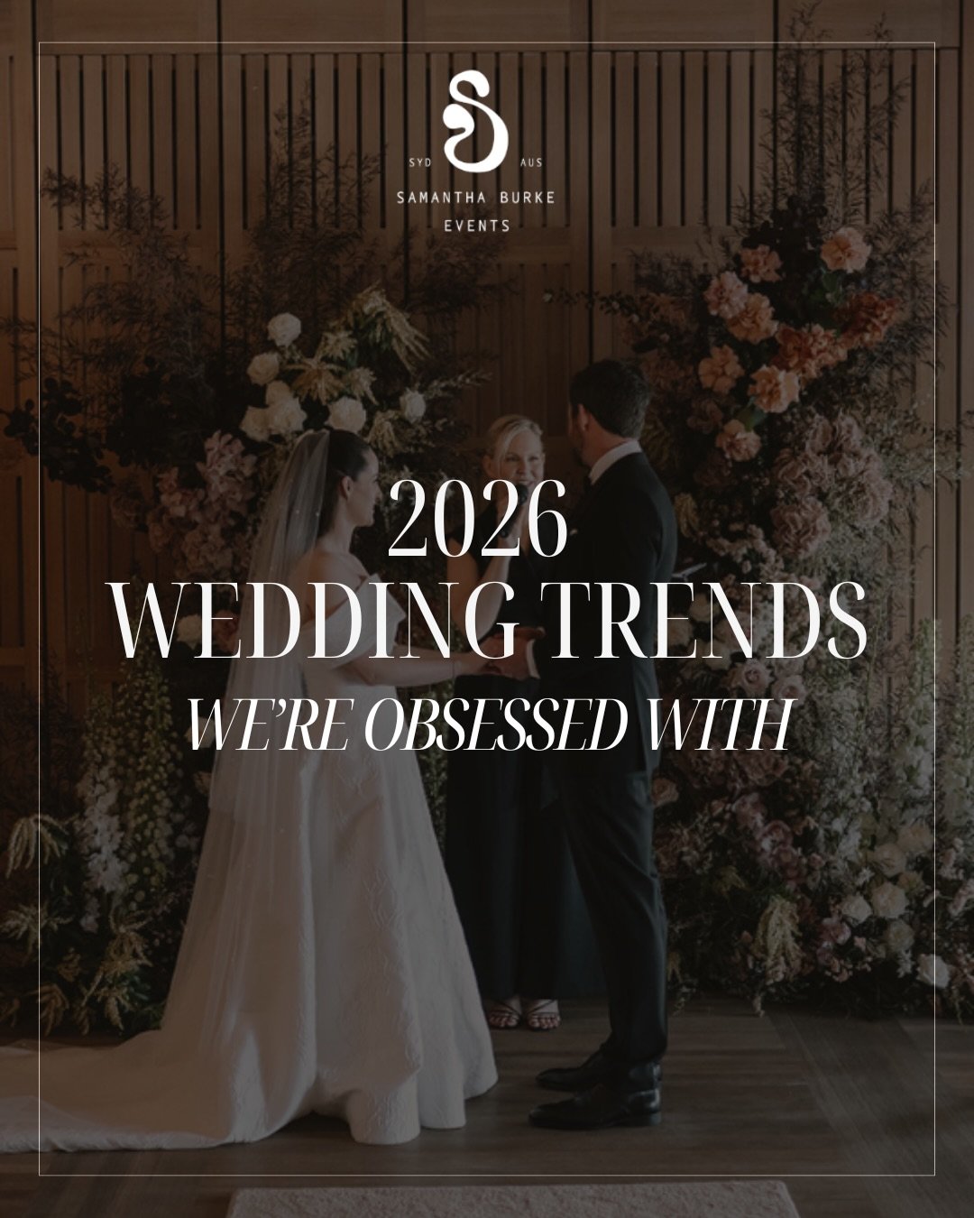 2026 wedding trends we&rsquo;re officially obsessed with ✨

It&rsquo;s all about intentional, immersive moments that feel personal and unforgettable.

Saving this for your wedding inspo board? Let&rsquo;s bring it to life...

🔗Enquire via our websit