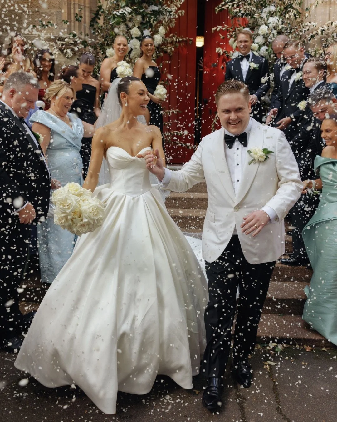 Alex &amp; Tiarna 🤍 

Pure joy, laughter, and all the moments in between &mdash; a day filled with happiness and the kind of love that feels effortless. ✨

Captured beautifully by @kyle.ingram 
Planner &amp; Coordinator @samanthaburke_events
Venue @