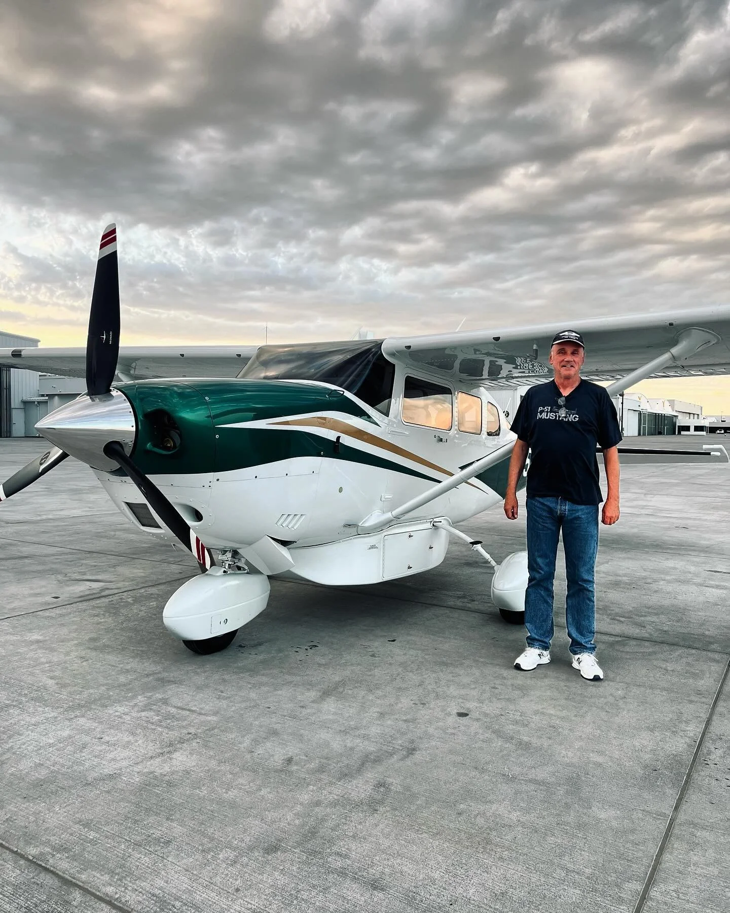 Due to insurance requiring an IPC, Perry wasn&rsquo;t able to fly his new 2024 Cessna T206H home to Utah. We were able to quickly respond and complete the sign-off to get him on his way. ✈️ 

Visit our website to schedule your flight review or to vie