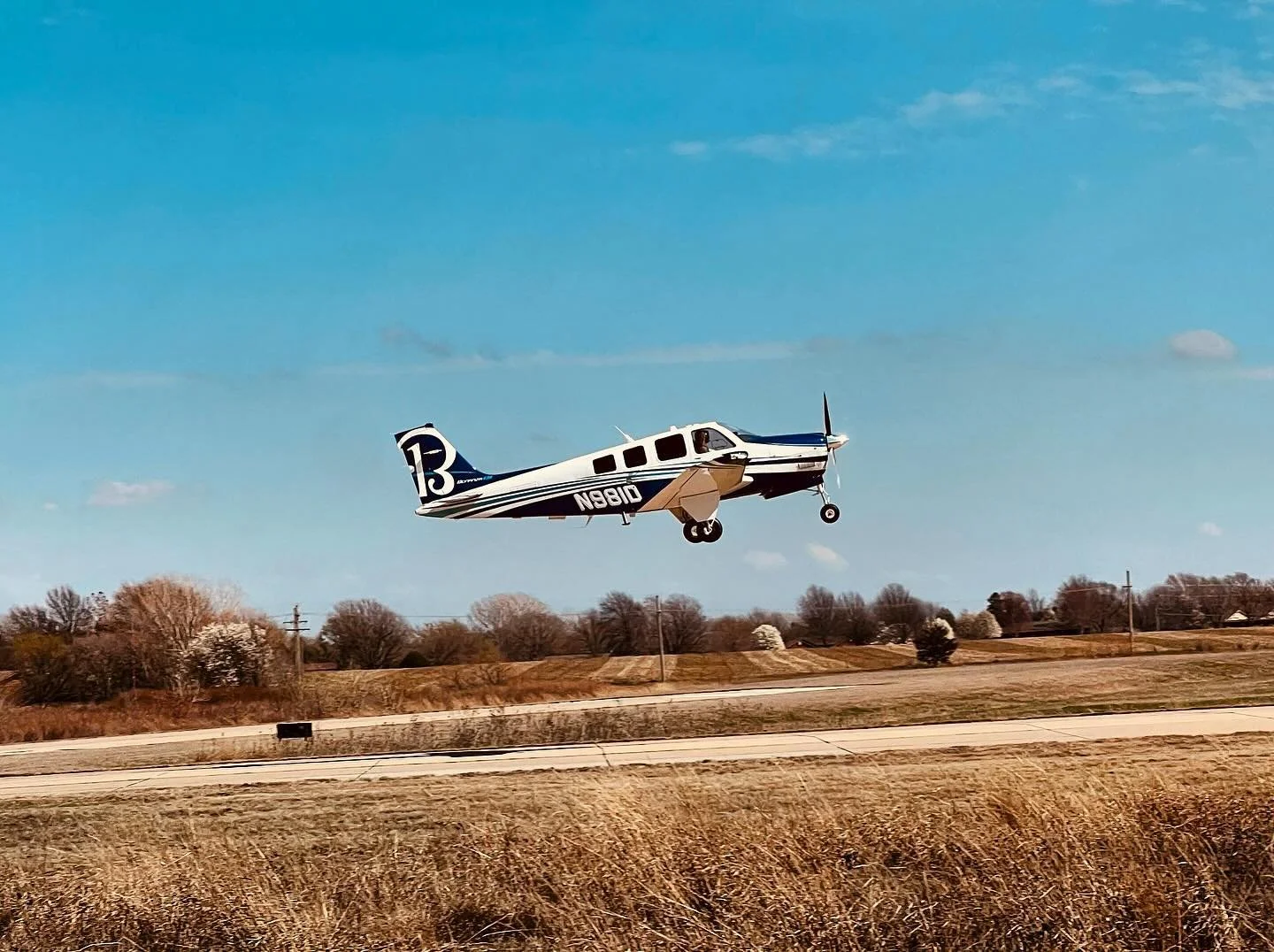 Farewell to Neno as he flies this beautiful 2024 Beechcraft Bonanza home, and thank you for hiring SPS for your night currency training!

Visit us at www.shepherdpilotservices.com and learn how we can support your individual training needs.

🔗 Link 