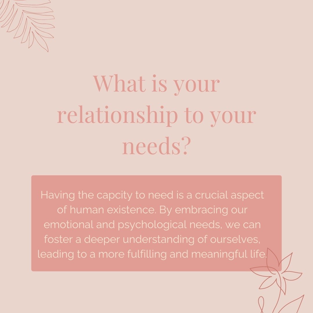 Having the capacity to need is a fundamental part of being human. It's what makes us relatable, vulnerable, and real. But how we relate to our needs can have a profound impact on our relationships with others, especially when it comes to our romantic