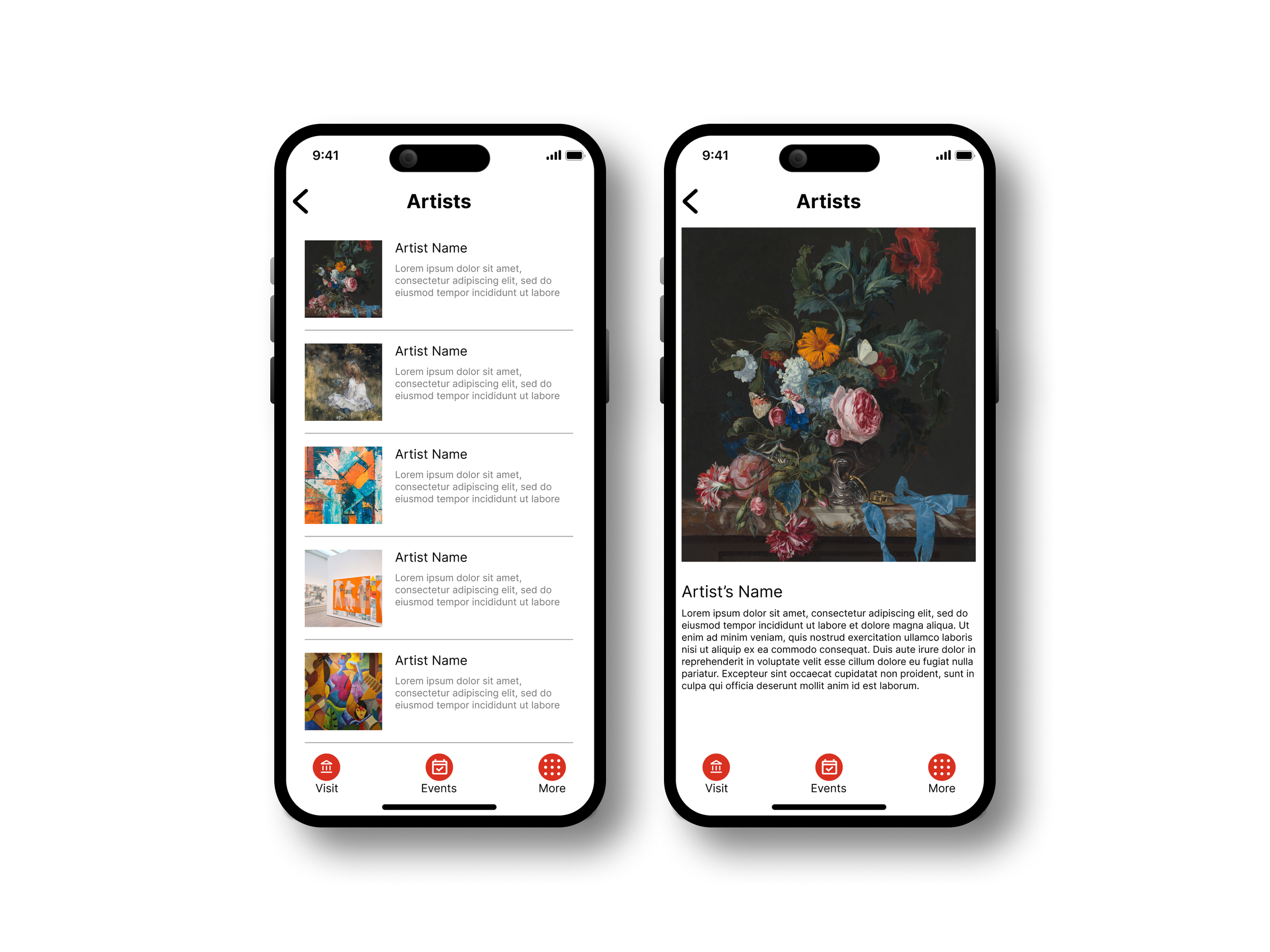 Mobile App Mockup - Artists.png