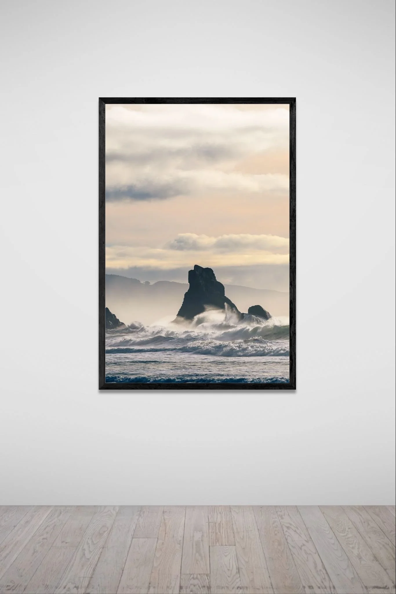 Spotlit art gallery wall.jpeg