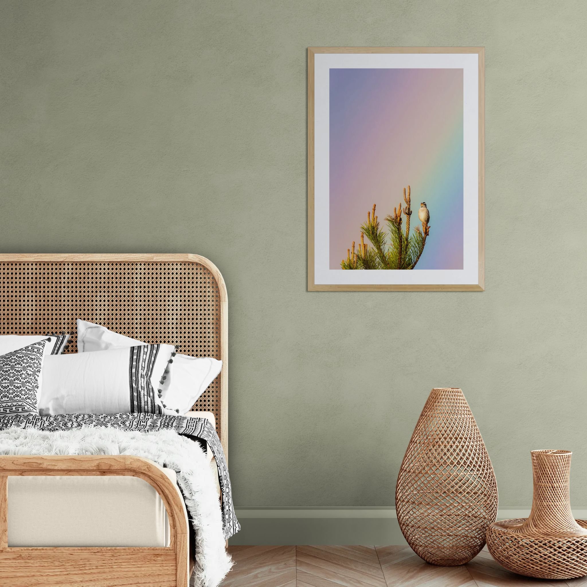 Cozy bedroom with wall mural (8).jpeg
