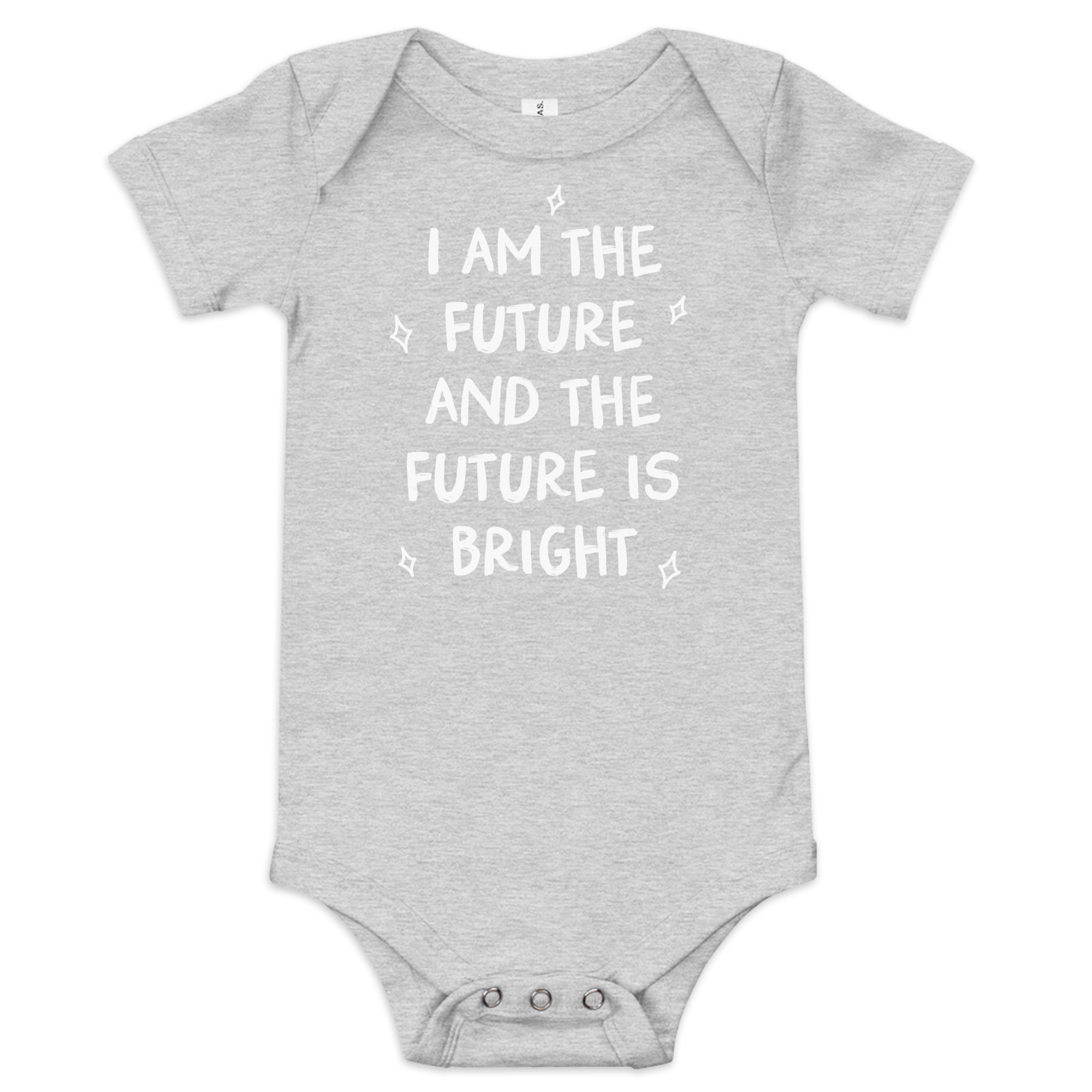 baby-short-sleeve-one-piece-athletic-heather-front-65c432a8abdde.png