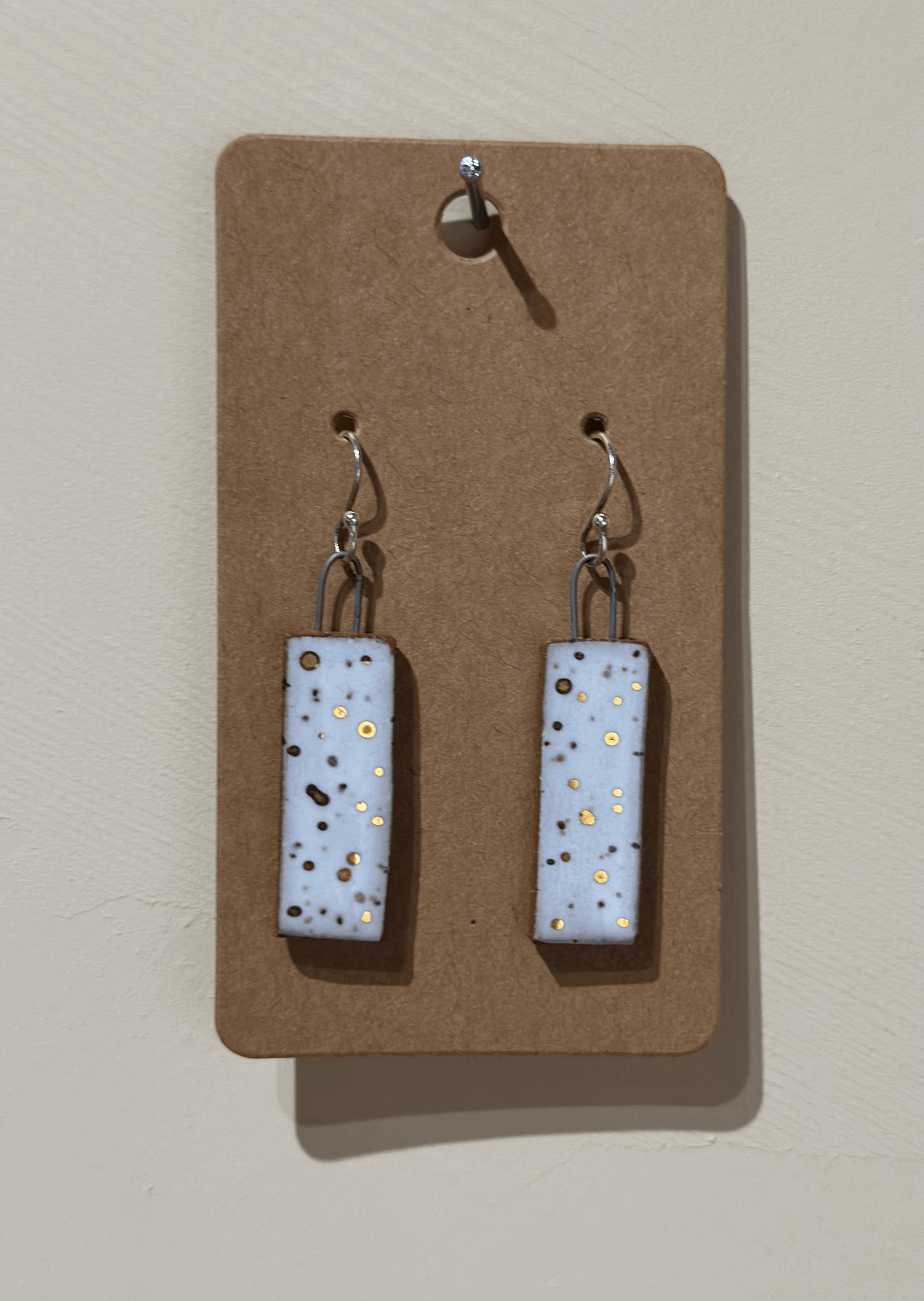 Gold Speckled Dangles