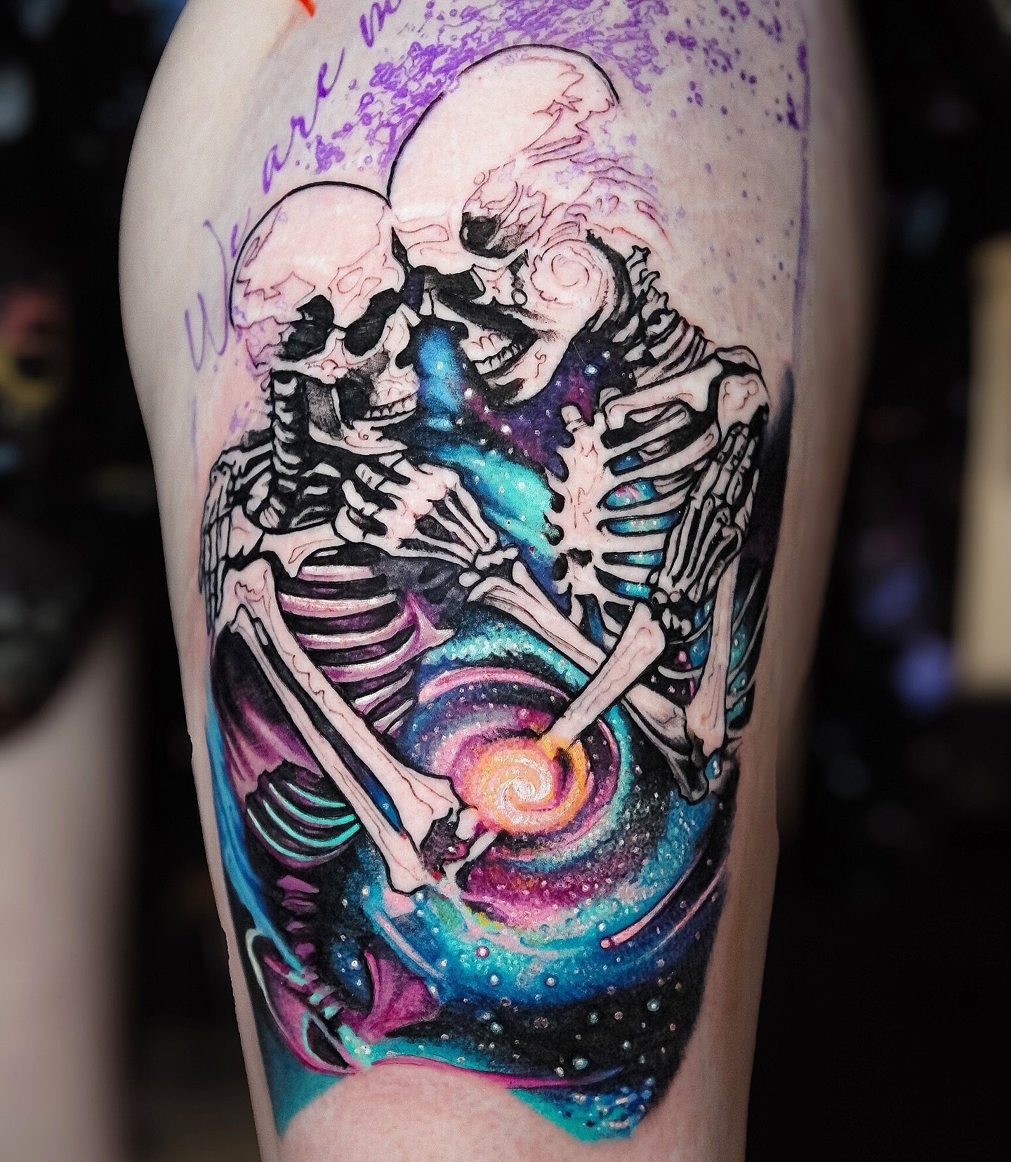 Progress piece for Stef 
&ldquo;We are made of star stuff&rdquo; 💫