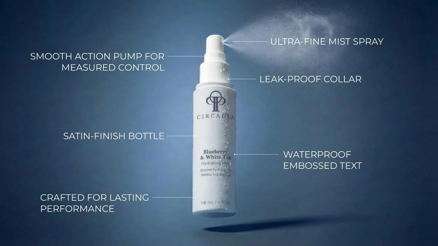 The re-design you didn&rsquo;t know you needed. 💁🏻&zwj;♀️

@circadia functional mists are great for easing your way into at home skin care products or if you are looking to add an extra &ldquo;umph&rdquo; to your routine. Spray these on after your 