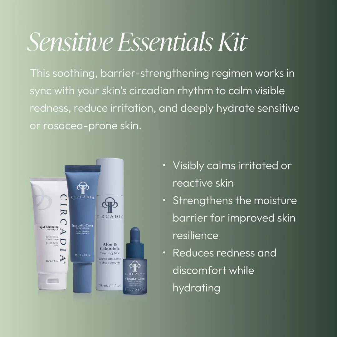 The last of the regimen kits is for the sensitive skin friends. We didn&rsquo;t forget about you! These products help improve your skin barrier, while reducing discomfort and calming redness. 💆🏻&zwj;♀️

Grab your Regimen Kit today in my store. DM m