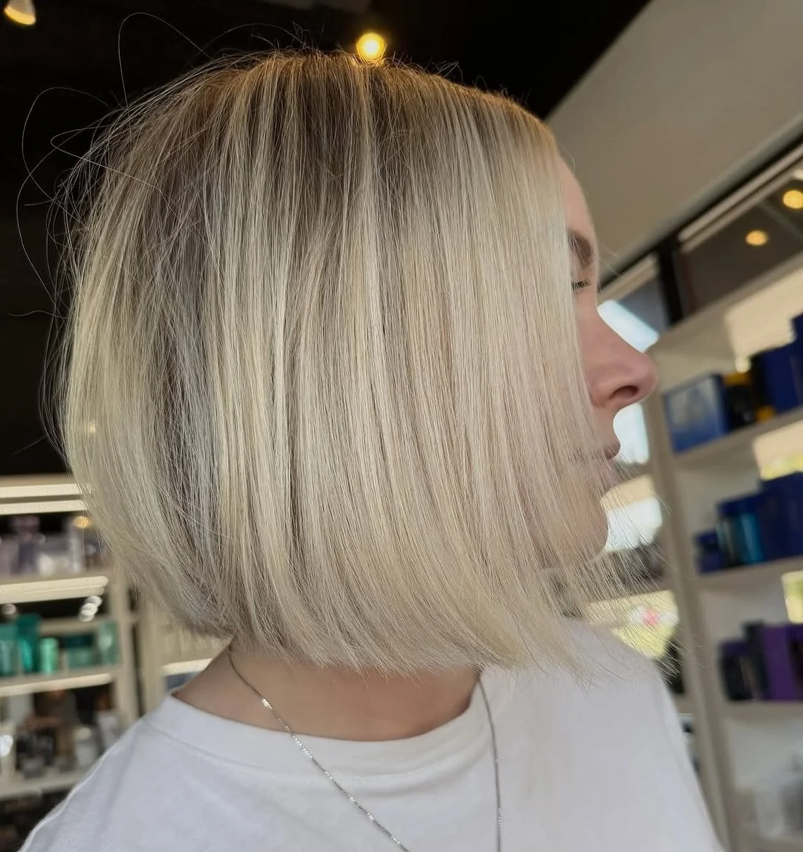 It&rsquo;s giving MAIN CHARACTER⚡️🪽🤤
Blonding by @makeoversbymarissa_ 
Haircut by Marisa Perreault 
&bull;
&bull;
&bull;
&bull;
&bull;
&bull;
&bull;
&bull;
#salonhalo #salonhalobettendorf #qcsalon #qcstylist #qchairsalon #bettendorfiowa #bettendorf