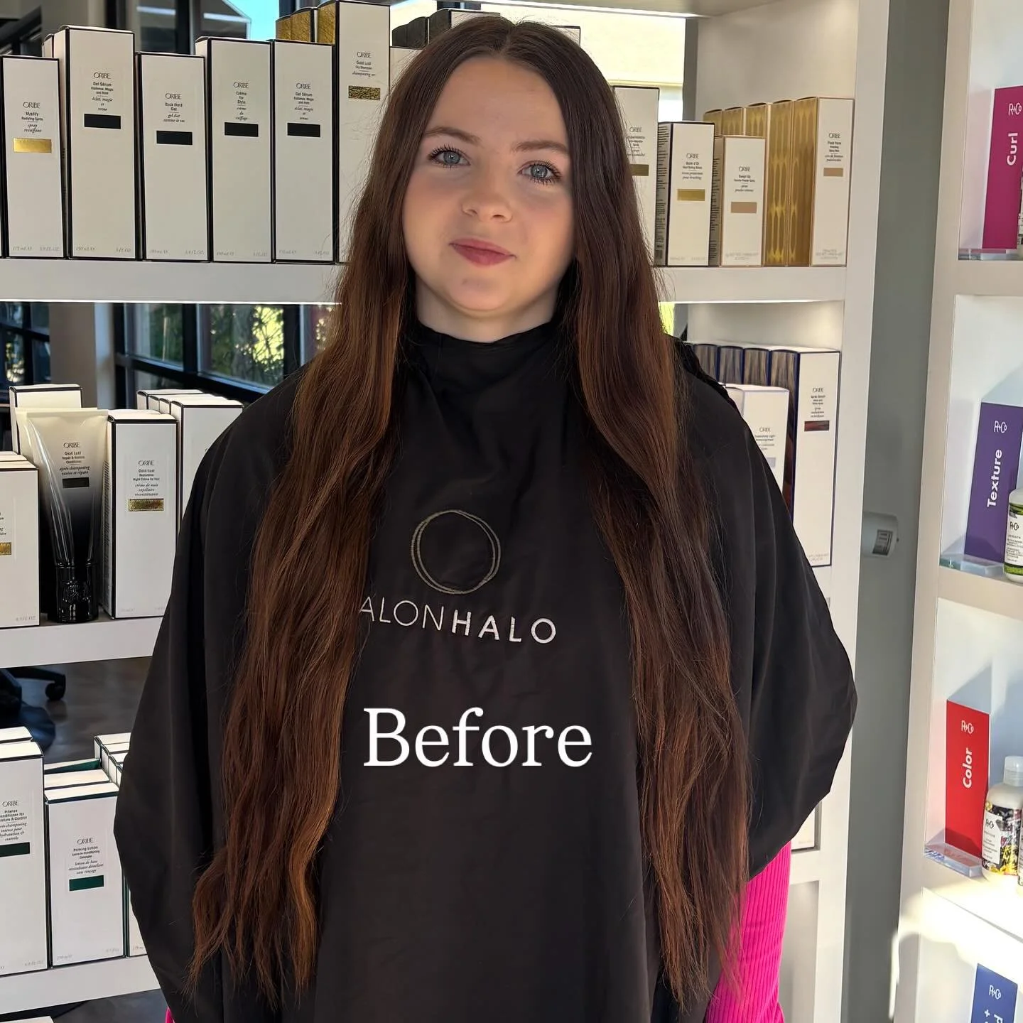 Daisy brightened up this beauties long thick  locks! Such a pretty change that took time and  patience ending with an oh so happy result! 🥰