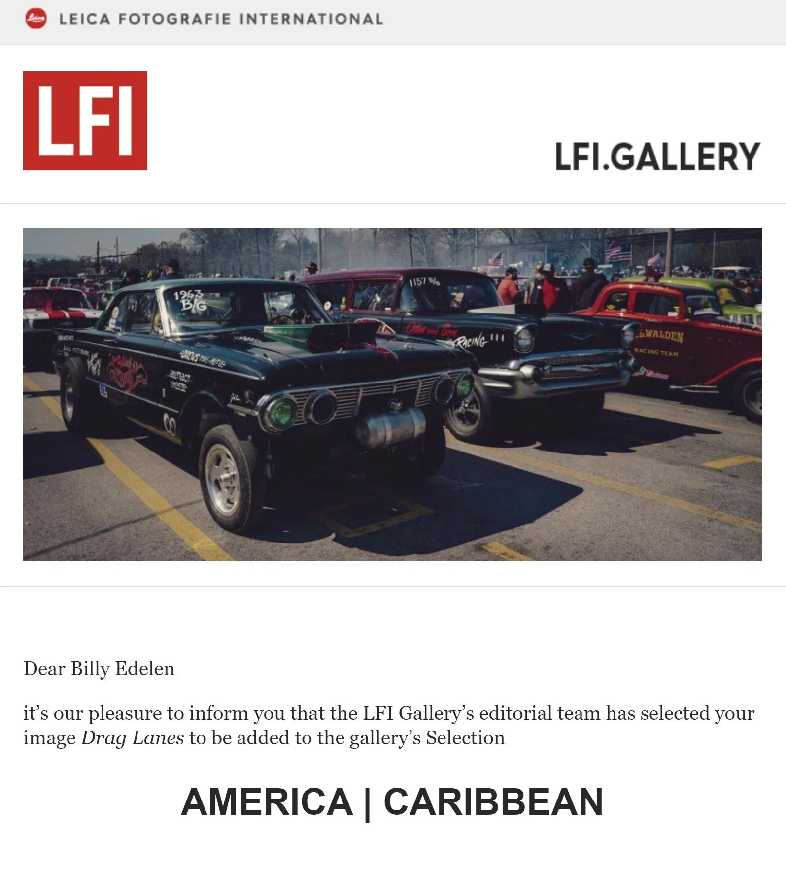 LFI Gallery Notification