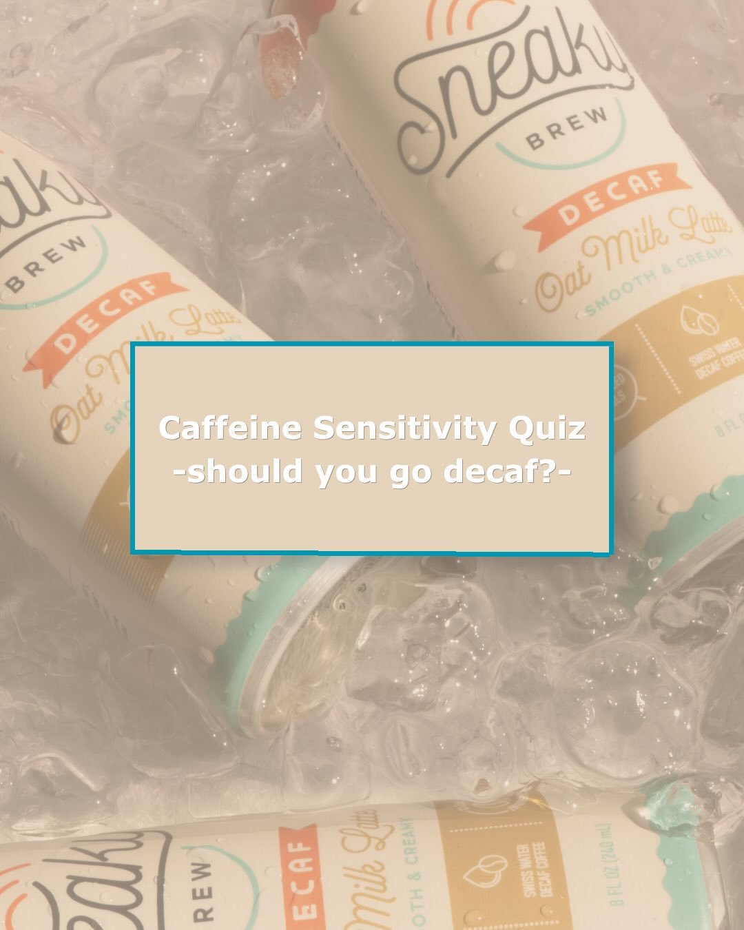 Swipe through➡️ to see if caffeine might be hitting you harder than you think. We&rsquo;re not leading the witness, it&rsquo;s really this obvious. There&rsquo;s so much anxiety and overstimulation in our lives, sometimes it&rsquo;s hard to pinpoint 