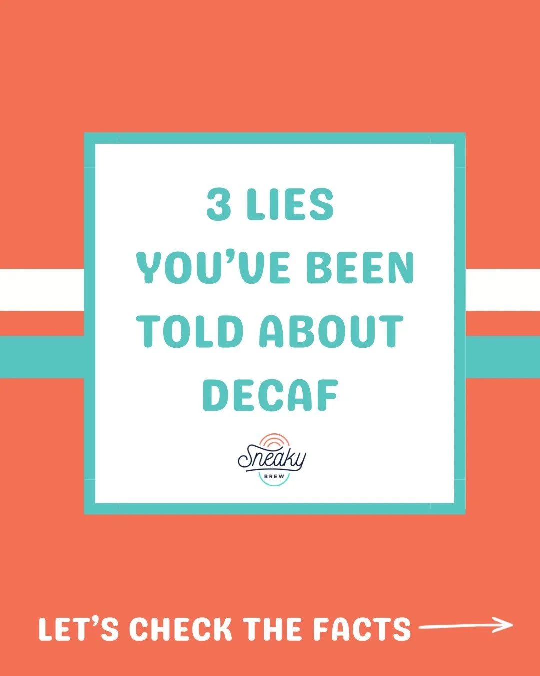 Swipe through ➡️ to uncover a few myths you may have heard about decaf. We&rsquo;re sharing the facts behind our smooth, low-acid decaf. ✅

Which one surprised you the most? ☕️👇

#decaf #icedlatt&eacute; #sneakybrew #decaficedcoffee #coffee