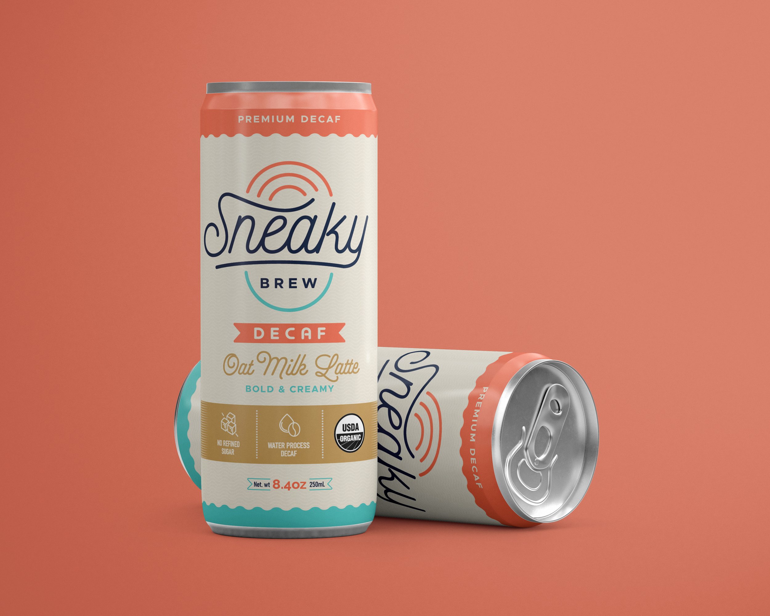 Canned Decaf Latte