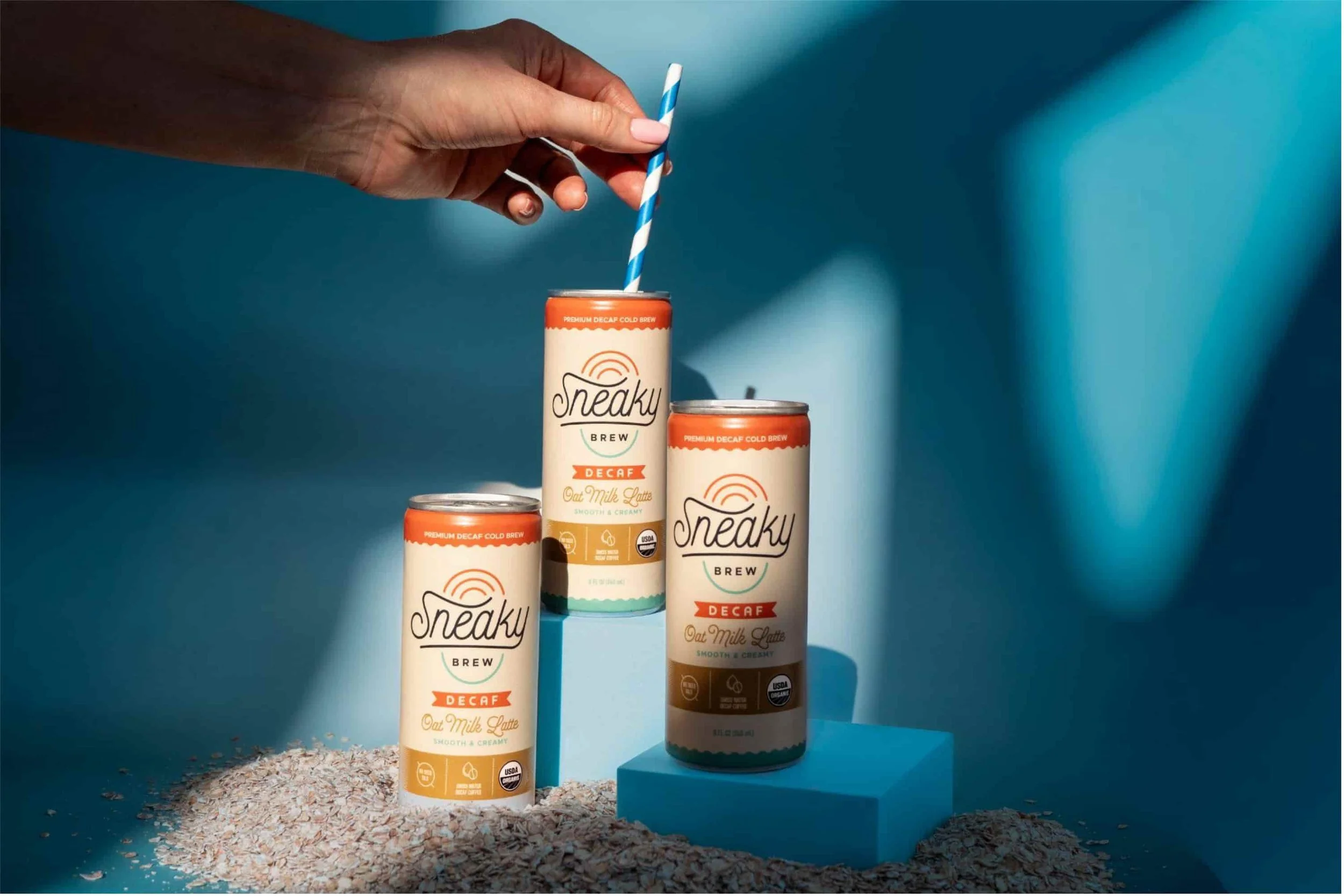 Sneaky Brew Organic Decaf Lattes