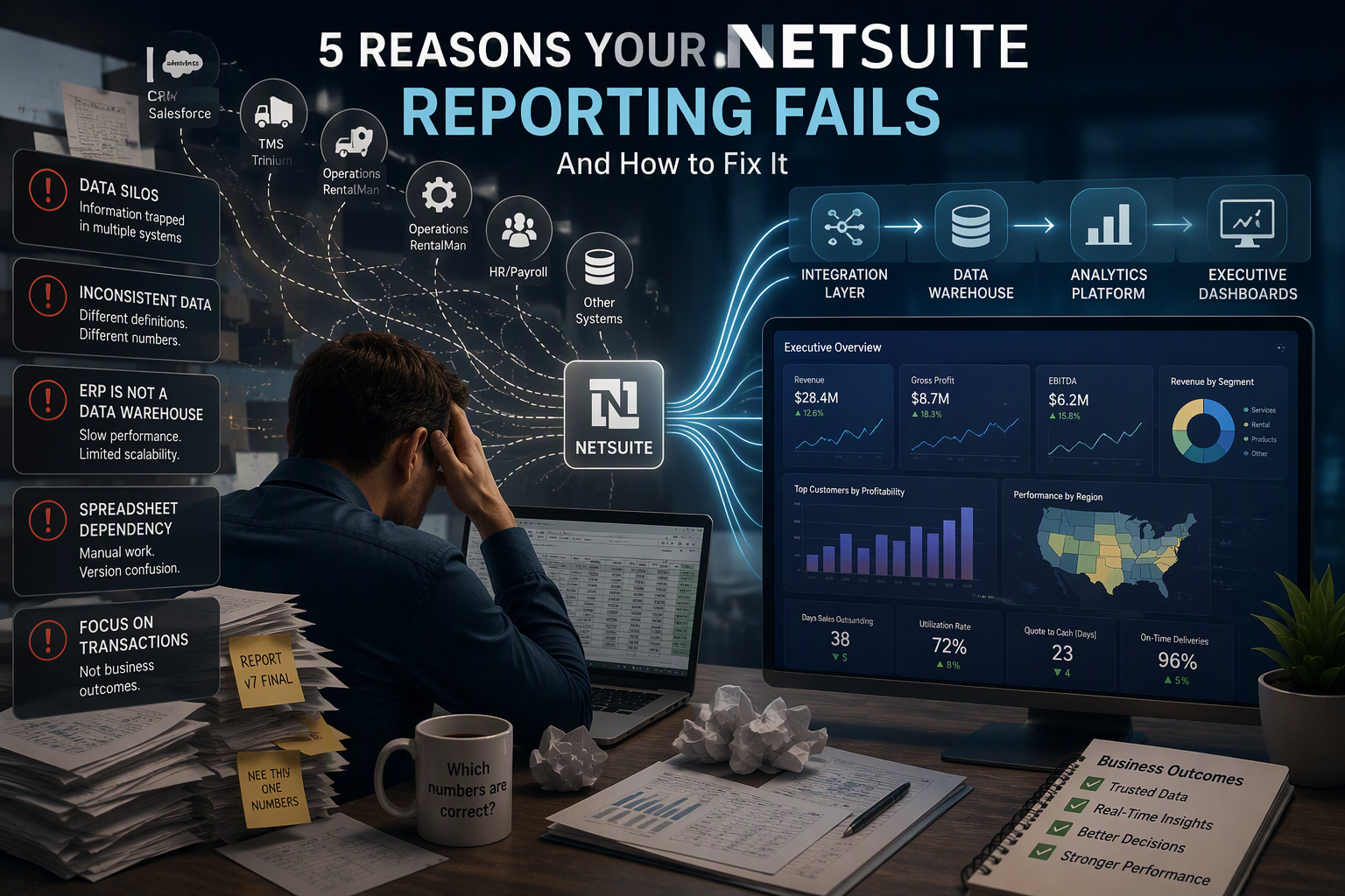 5 Reasons Your NetSuite Reporting Fails