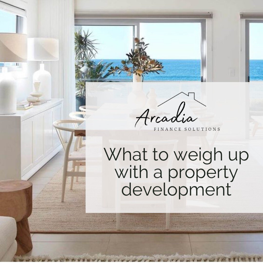 ⚖ What to weigh up with a property development ⚖⁣
⁣
Australia appears to be in the grip of a housing shortage, with Housing Australia estimating that we currently need 175,000 more homes. 😮⁣
⁣
That can make it tempting to take on a property developm