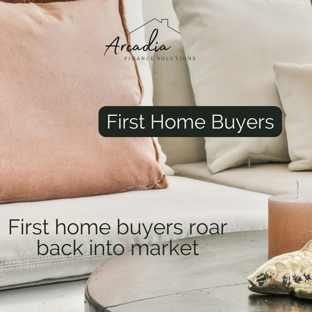 🏡 First home buyers roar back into market 🏡⁣
⁣
First home buyers stormed back into the market last year, taking out 28.5% of all new home loans, according to ABS statistics.⁣
⁣
Could you (or someone you know) be next to buy a first home? 🤔⁣
⁣
Here