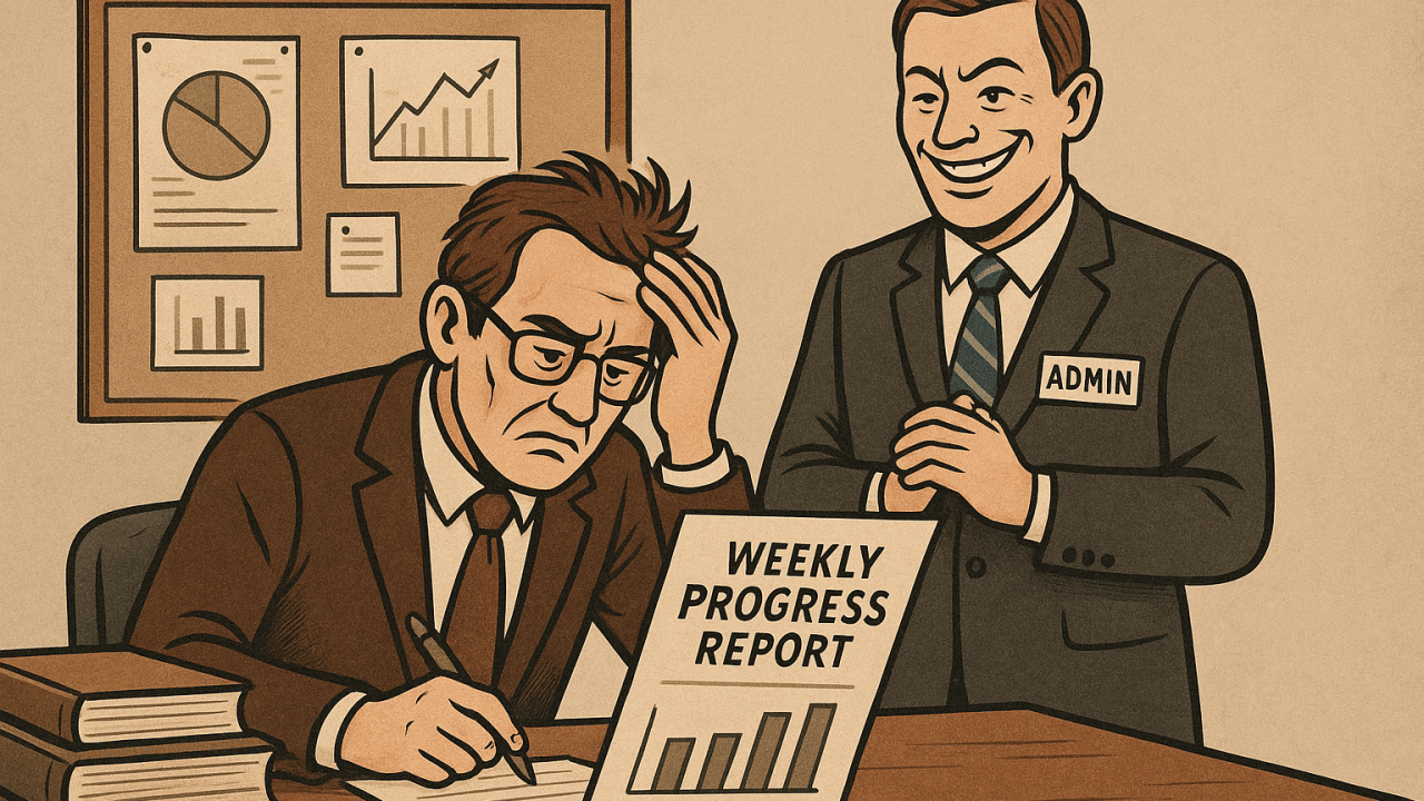 When You Are Cursed with Knowledge...And Reporting to Those Who Never Sought It