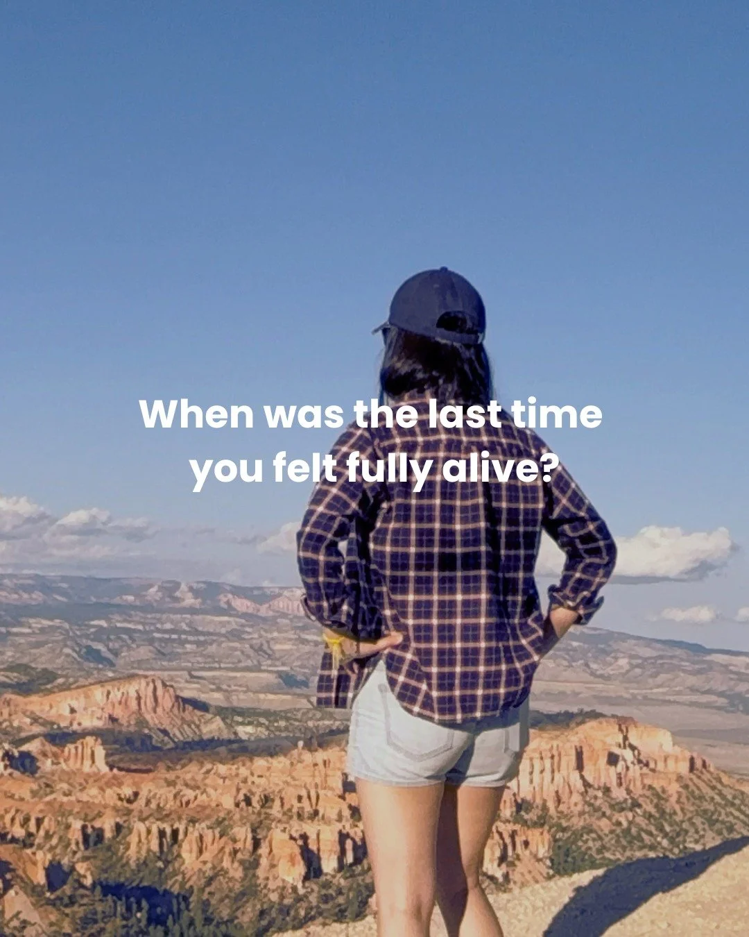 Not productive. Not successful. Not impressive. ALIVE.
I spent years achieving goals that looked good but felt empty, until I started prioritizing moments that made my senses wake up and my heart beat faster.
Can you recall the last time you felt