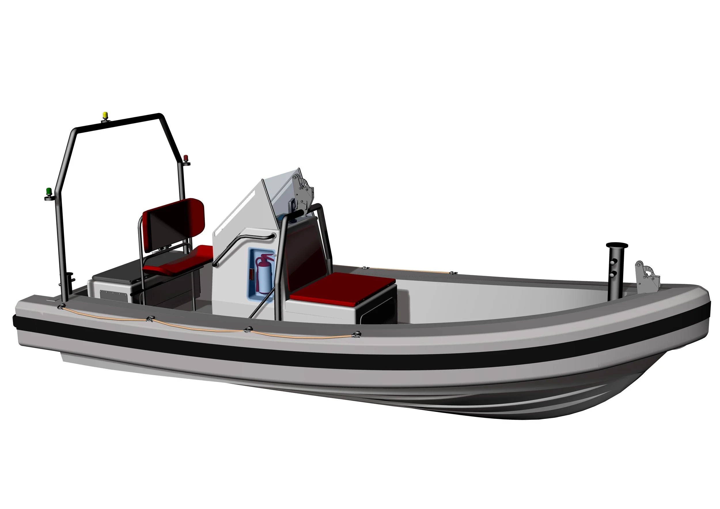 As2870 Rib Raft Ascent Marine