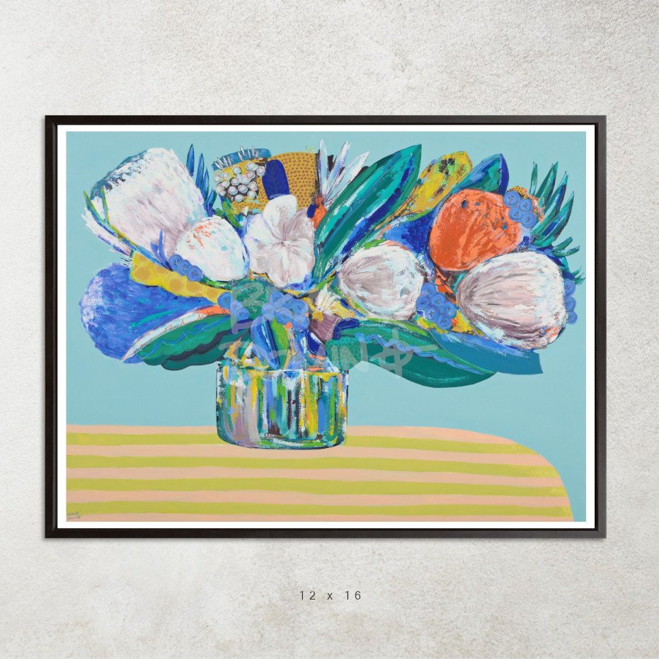 Bloomers - 12 x 16 size - Framed 2 WM WR.jpg