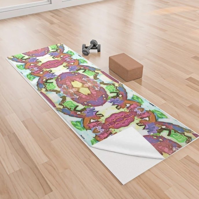 Summer Daze - Yoga Towel.jpg