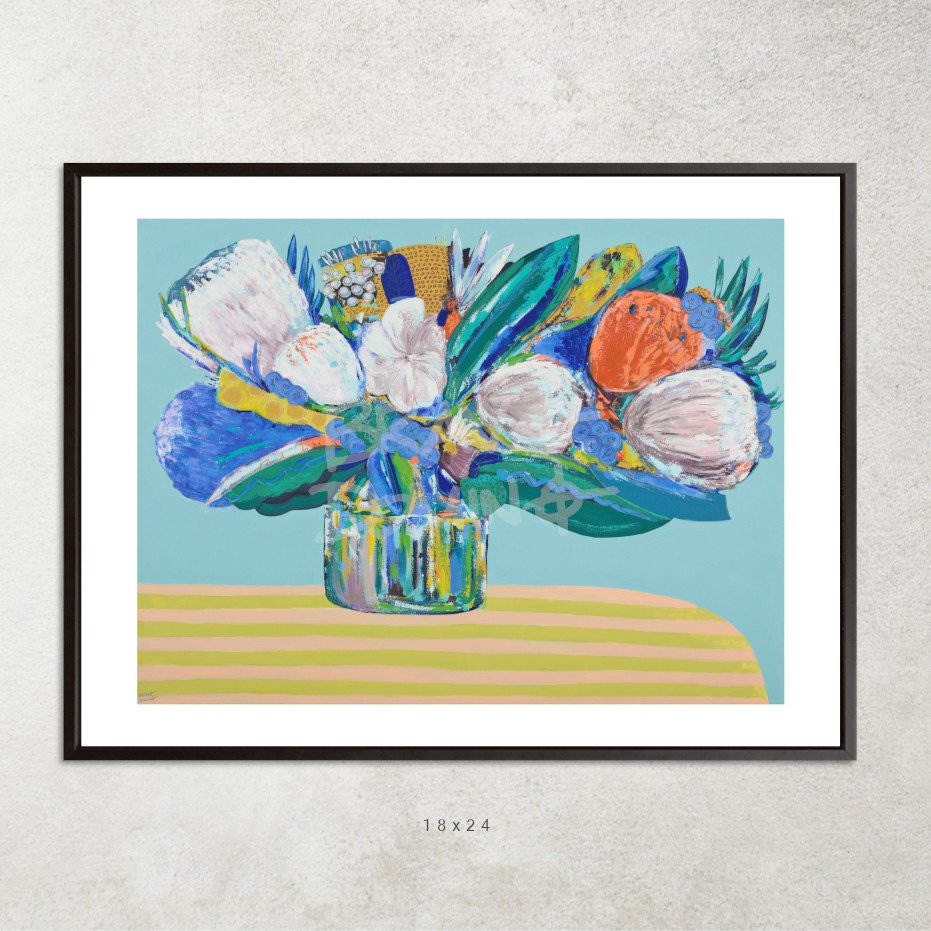 Bloomers - 18 x 24 size - Framed 2 WM WR.jpg