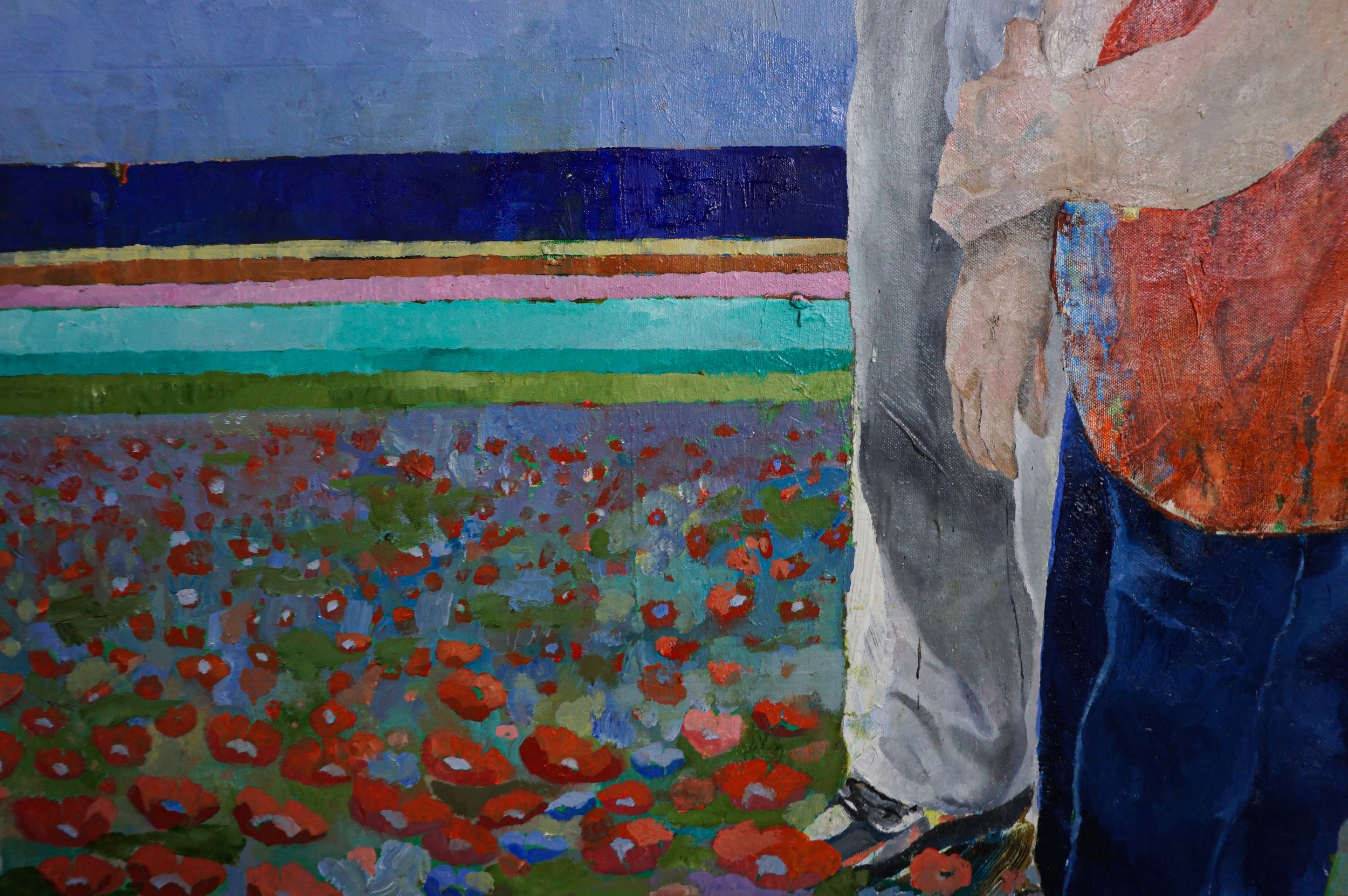 Sunnybank series. 160x120cm oil on canvas