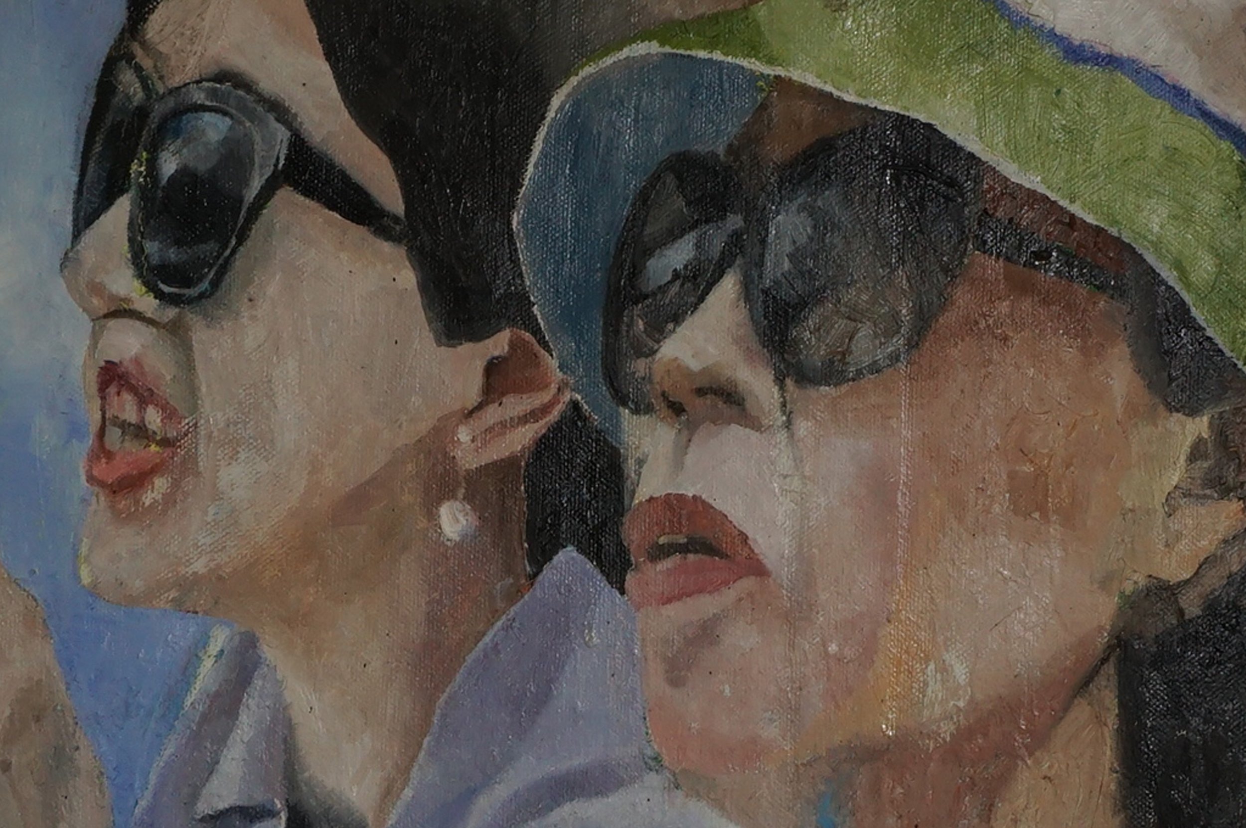 Sunnybank series. 160x120cm oil on canvas