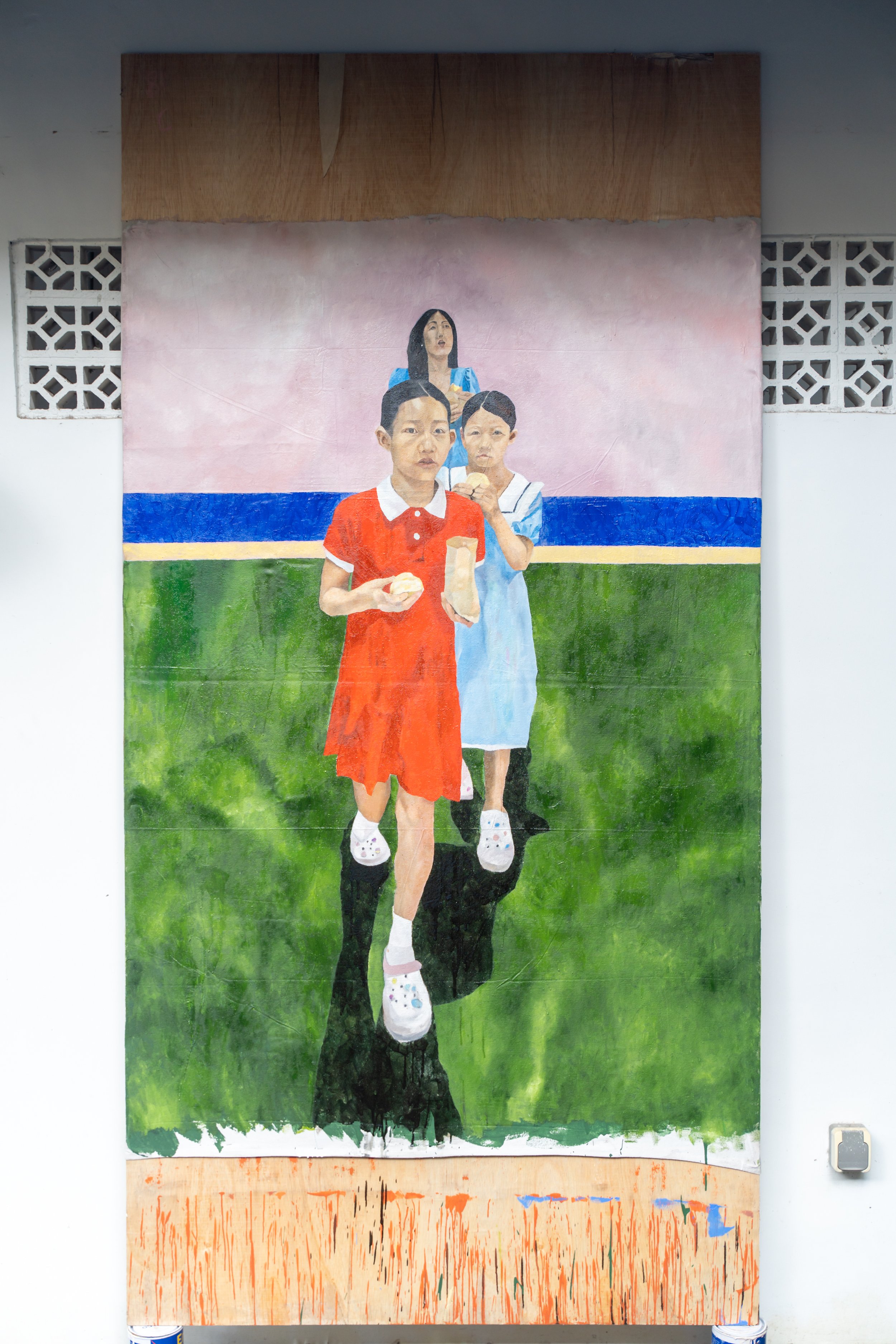 Sunnybank series - 160x120- oil on canvas