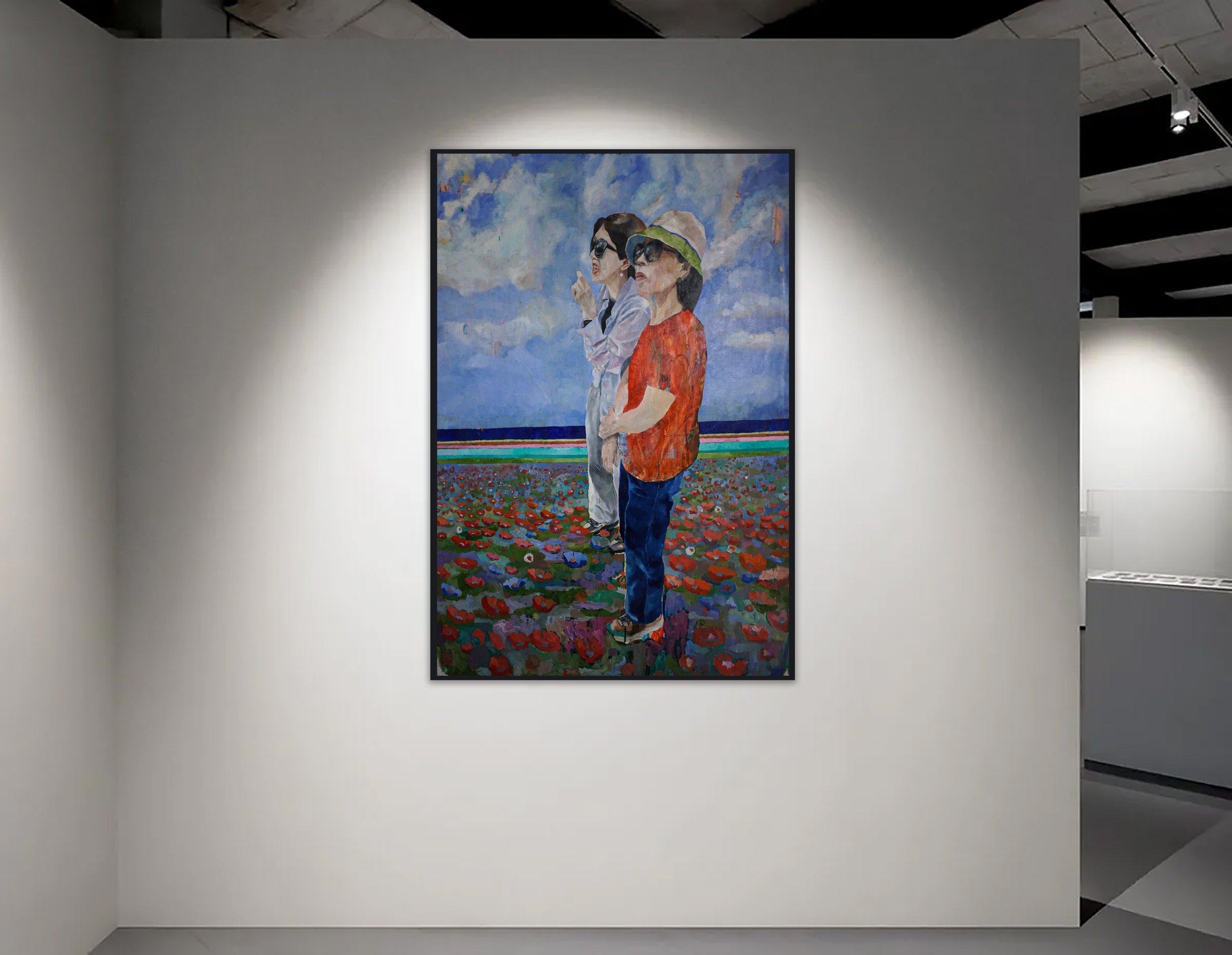 Sunnybank series. 160x120cm oil on canvas