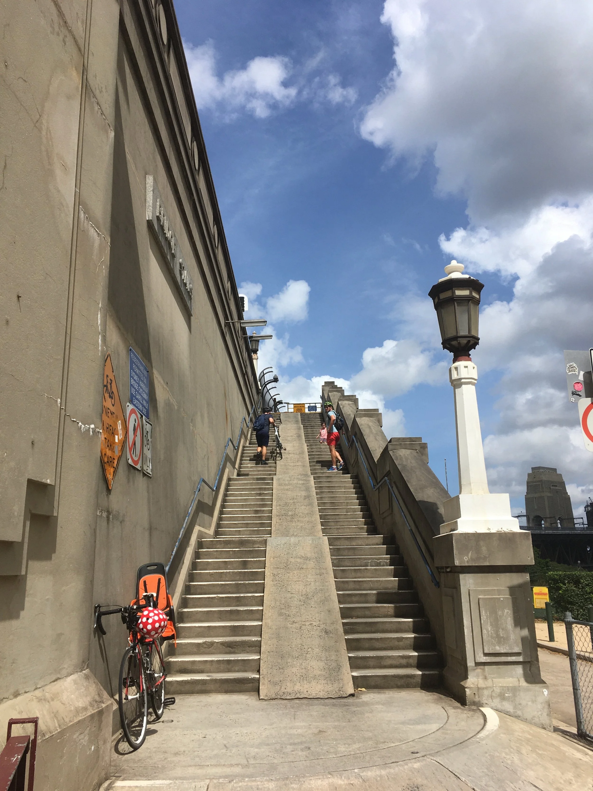Sydney Harbour Bridge cycleway is finally step free!