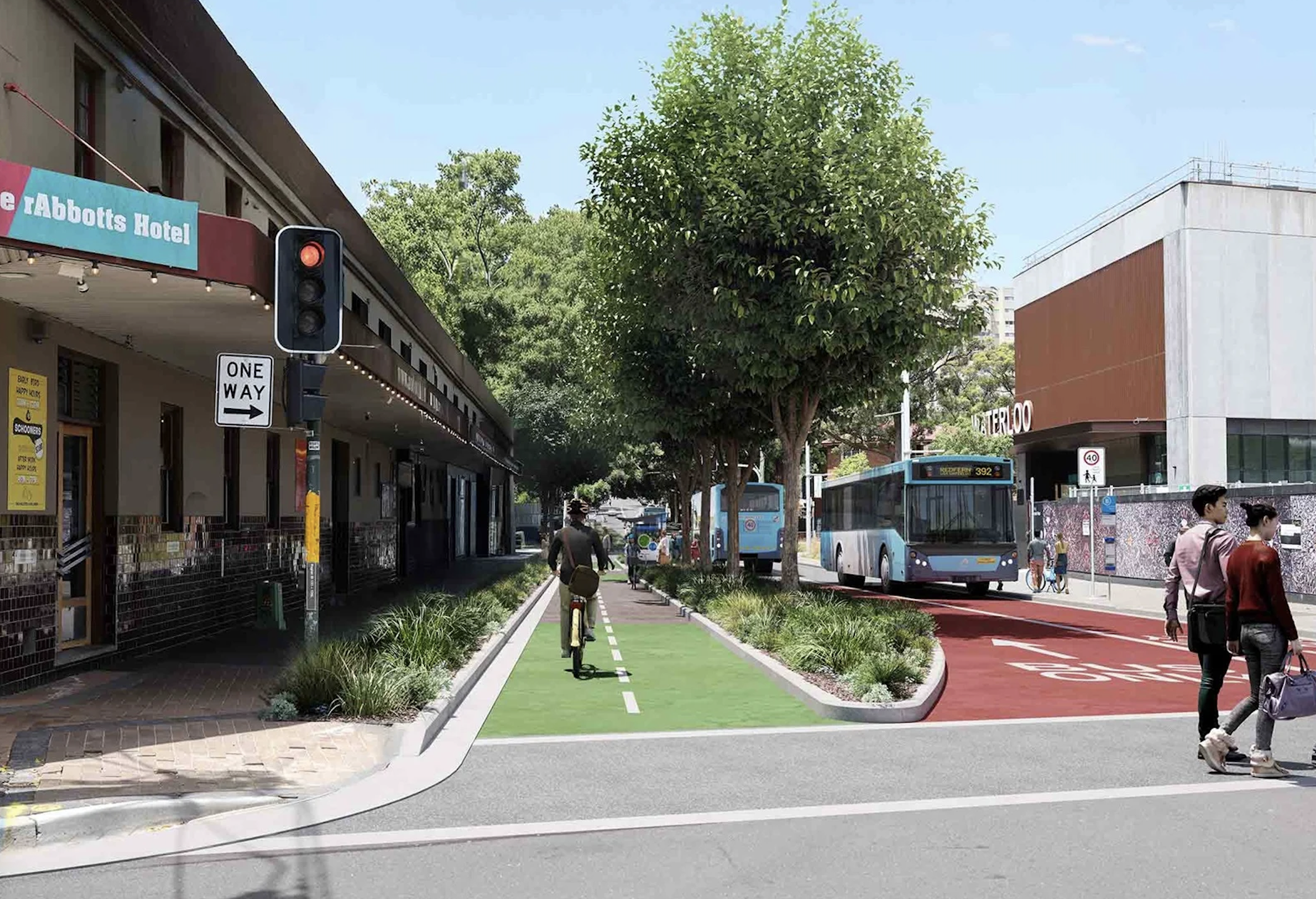 Better Streets Submission for Walking and Cycling Improvements between South Eveleigh and Waterloo Metro (Henderson Road)
