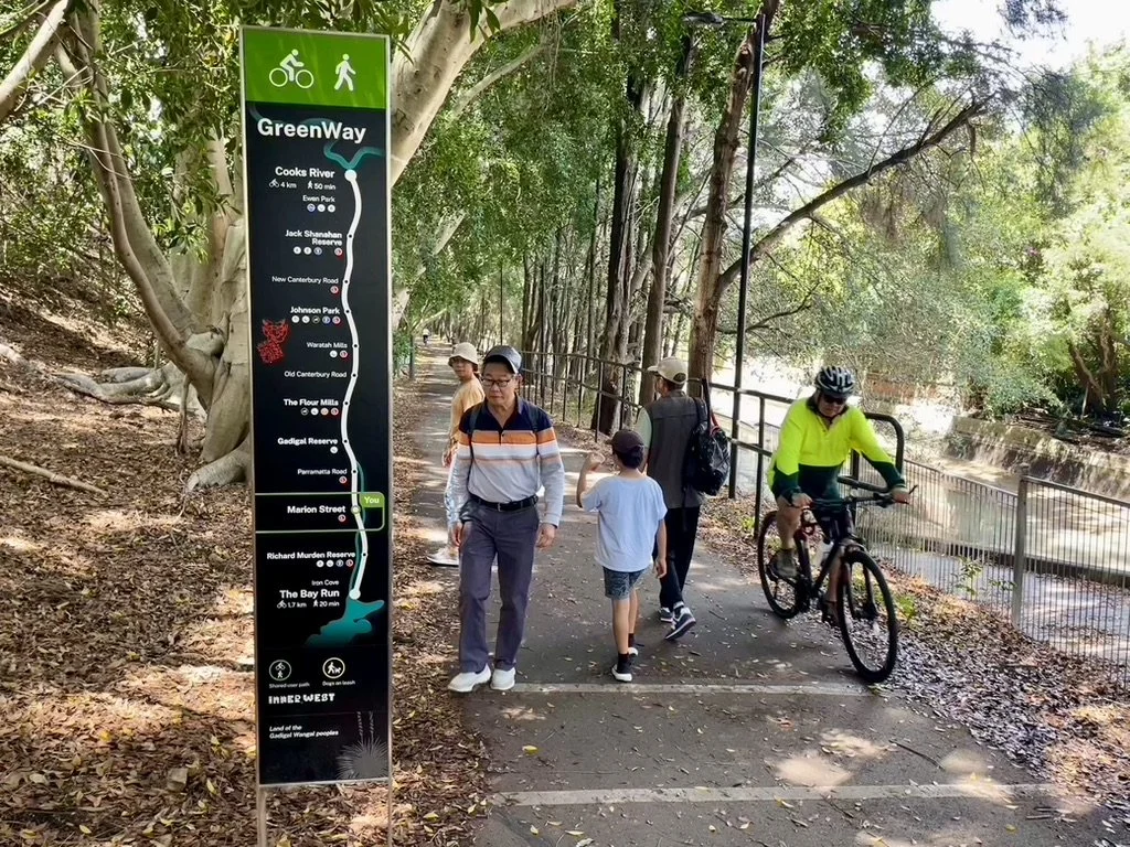 Sydney GreenWay Marion Street