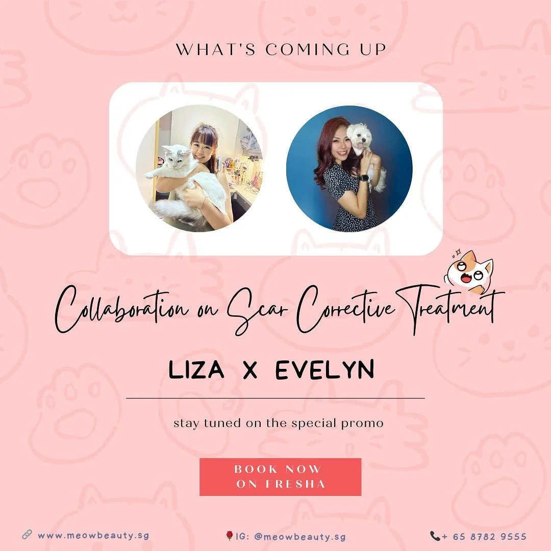 🌸 Collab Time Announcement 🌸

Okay, I know&hellip; I should have done this intro last year 🤣 but hey, better late than never right? Some of you already spotted it on Fresha &mdash; Scar Corrective Treatment is officially on our menu since last yea