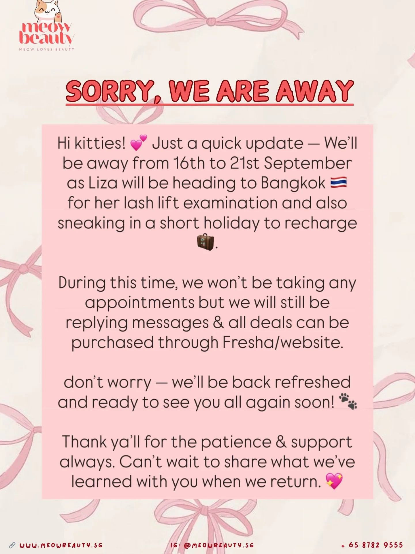 ⸜(｡˃ ᵕ ˂ )⸝♡
Announcement 💖