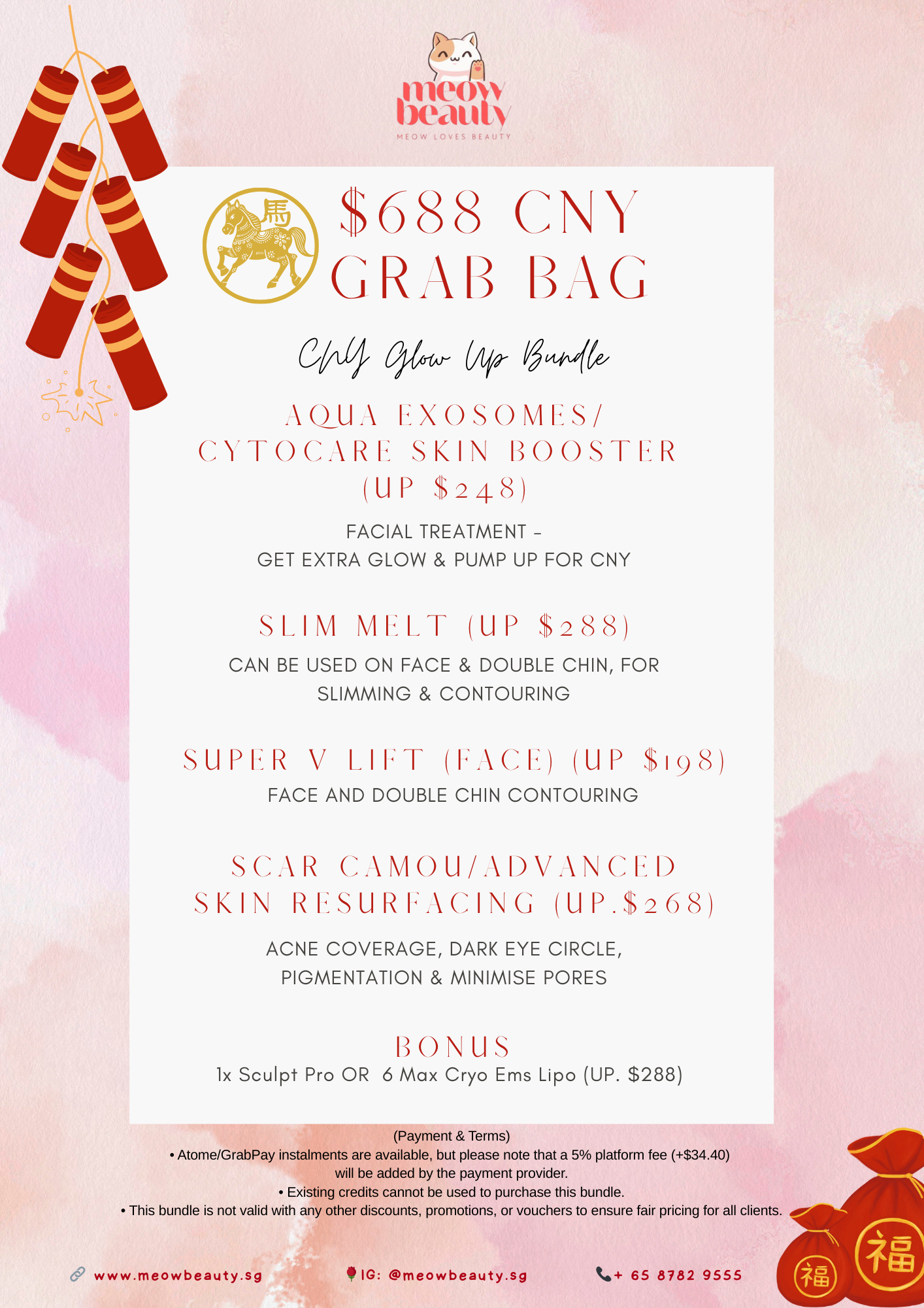 ✨ $688 CNY Glow & Sculpt Promo – Treatment Details ✨