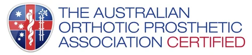 Australian Orthotic Prosthetic Association Certified Logo