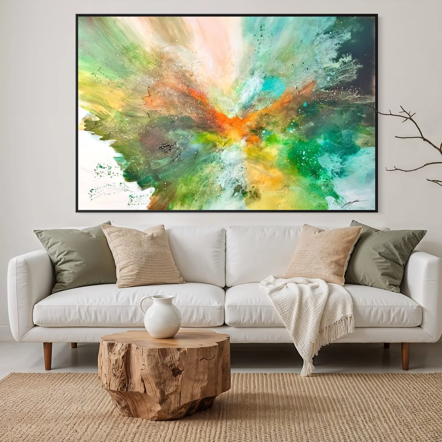 T&auml;m&auml; tilausteos p&auml;&auml;see kauniin kodin sein&auml;lle tuomaan v&auml;ri&auml; 🌸🧚💚