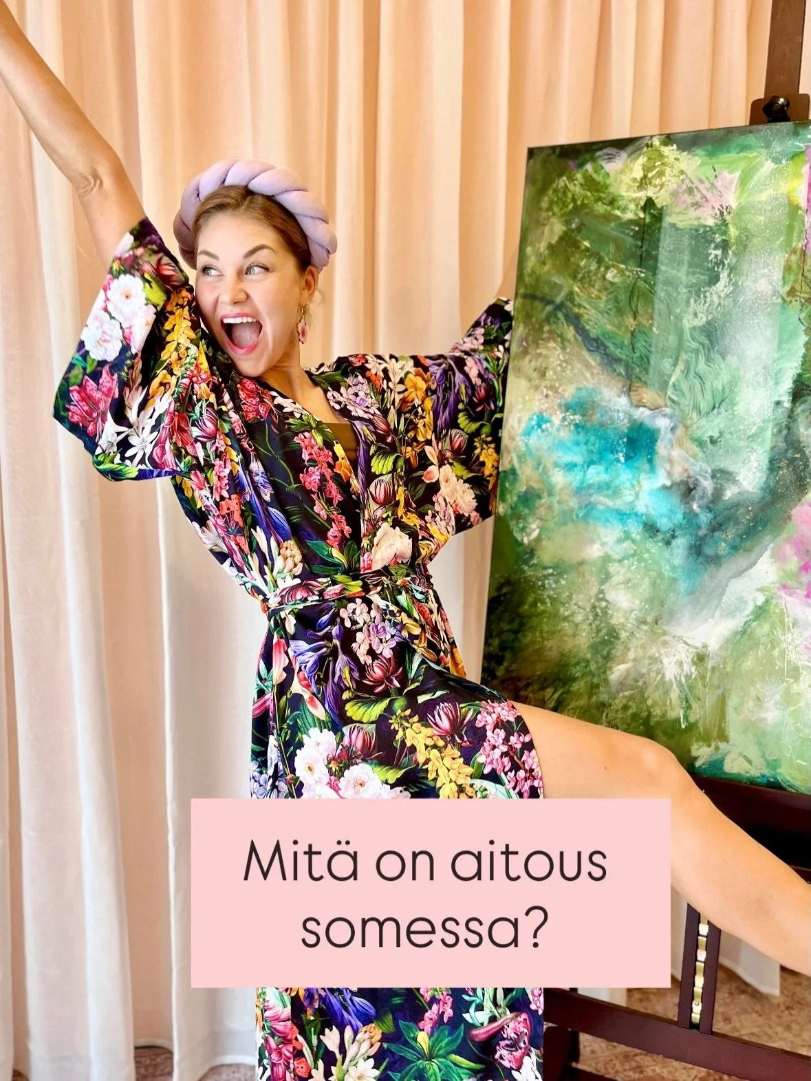 M&auml; oon koko t&auml;m&auml;n kev&auml;&auml;n pohtinut t&auml;t&auml; yht&auml; asiaa: Teenk&ouml; m&auml; sellaista somesis&auml;lt&ouml;&auml;, joka oikeasti antaa jollekkin jotakin? 

Oon aina sanonut, ett&auml; mulle t&auml;&auml; some ei tun