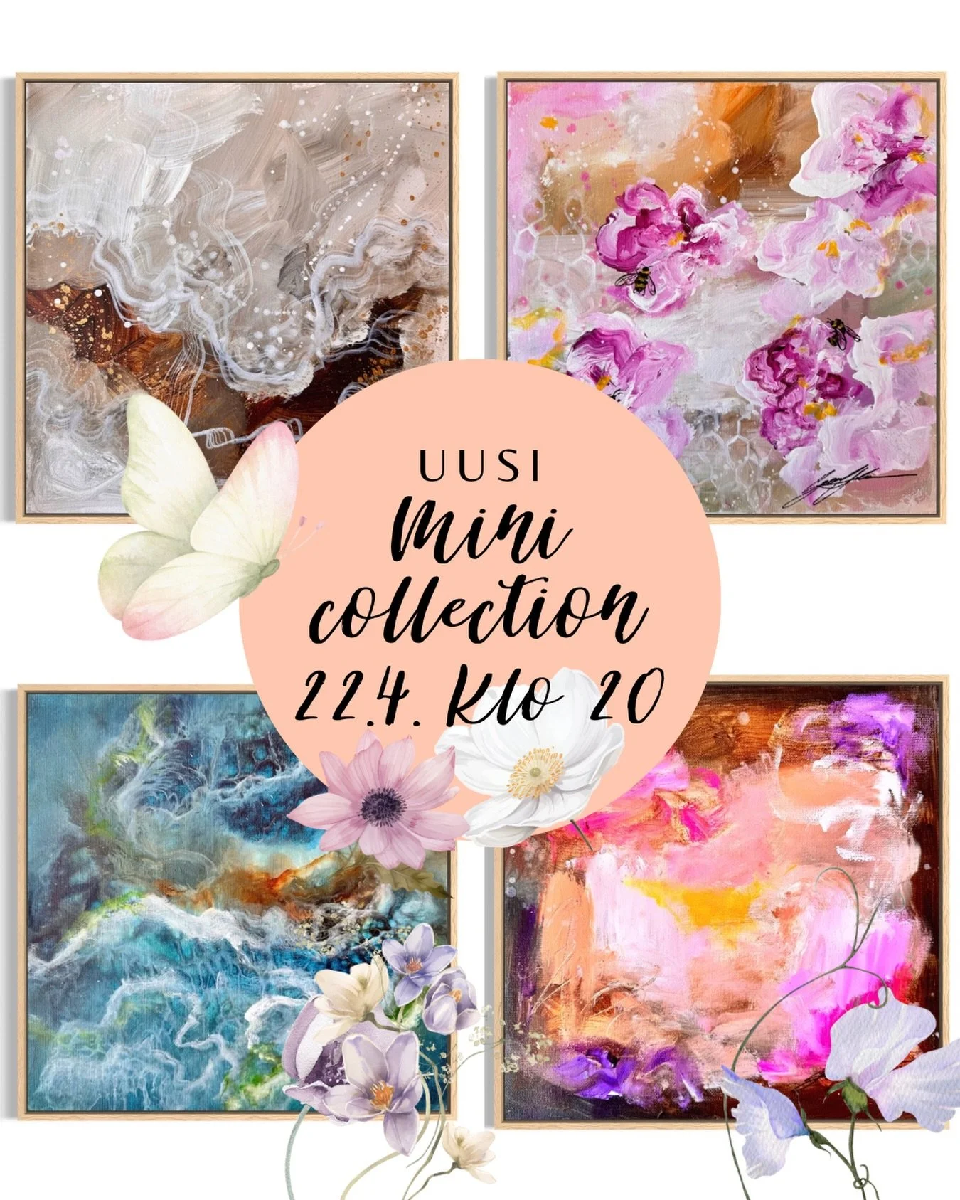 Mini Collection Vol.3 ✨🪽🩷🦋

Keskiviikkona 22.4. Klo 20.00

Verkkokaupassa saanahakala.fi

Kannattaa olla nopea 🥰🔮🧚🌸