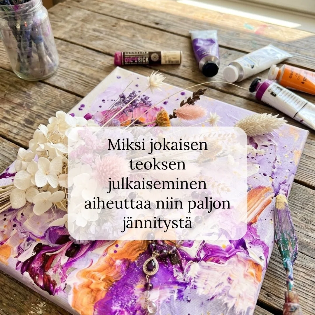 Sit&auml; pohtii onko ep&auml;onnistunut, jos katsojassa ei her&auml;&auml; mit&auml;&auml;n tunteita. Haluaisi niin kovasti saada omat ajatuksensa n&auml;kyviin ja kuuluviin 🦋

Sit&auml; k&auml;y v&auml;lill&auml; aika syviss&auml; vesiss&auml;; Mi